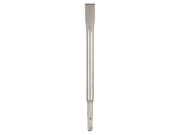 Channelling chisel bit or chisel