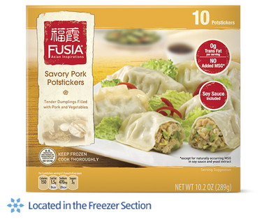 Fusia Savory Pork Potstickers