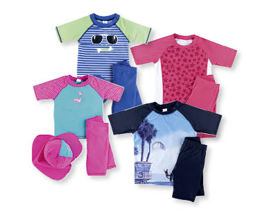 Lot de vêtements de protection contre les UV KIDZ ALIVE