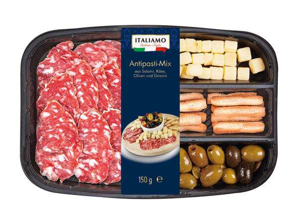 Assortiment pour apéritif avec salame