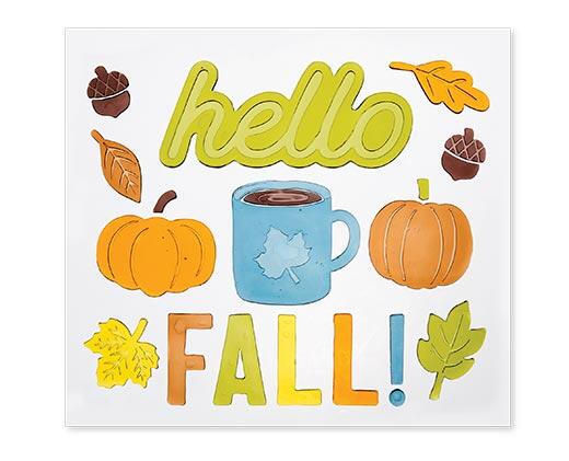 Huntington Home
Fall Gel Clings
