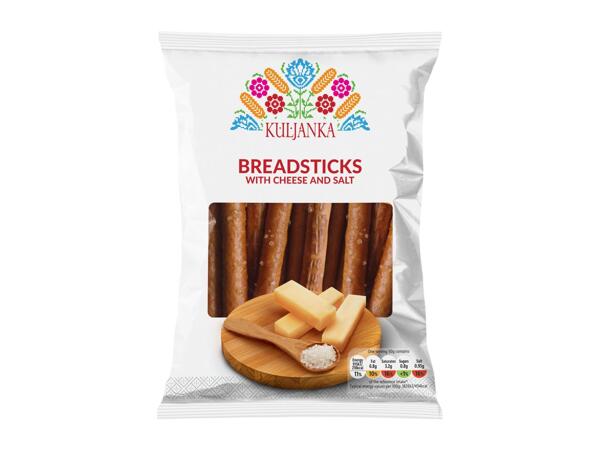 Kuljanka Breadsticks with Cheese and Salt