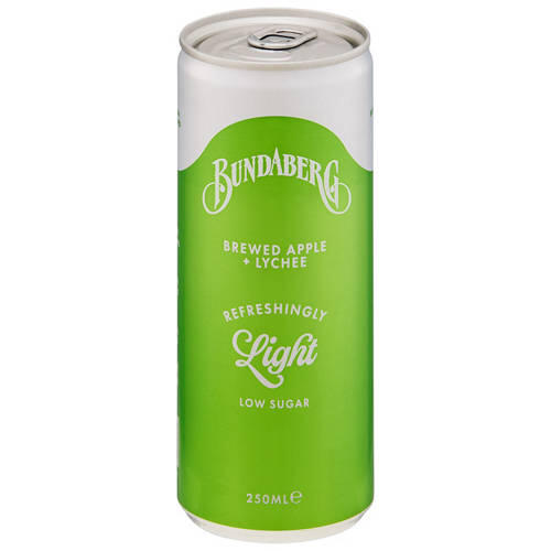 Brewed Apple + Lychee 4 Pack 250ml