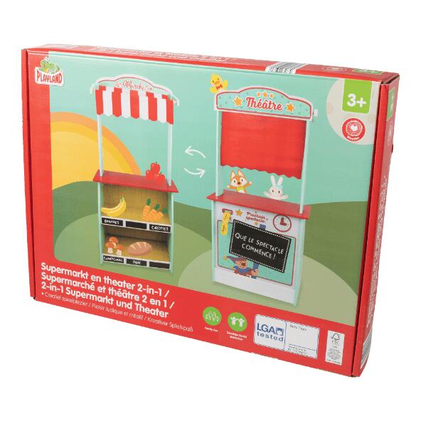 PLAYLAND(R) 				Supermarkt en theater 2-in-1