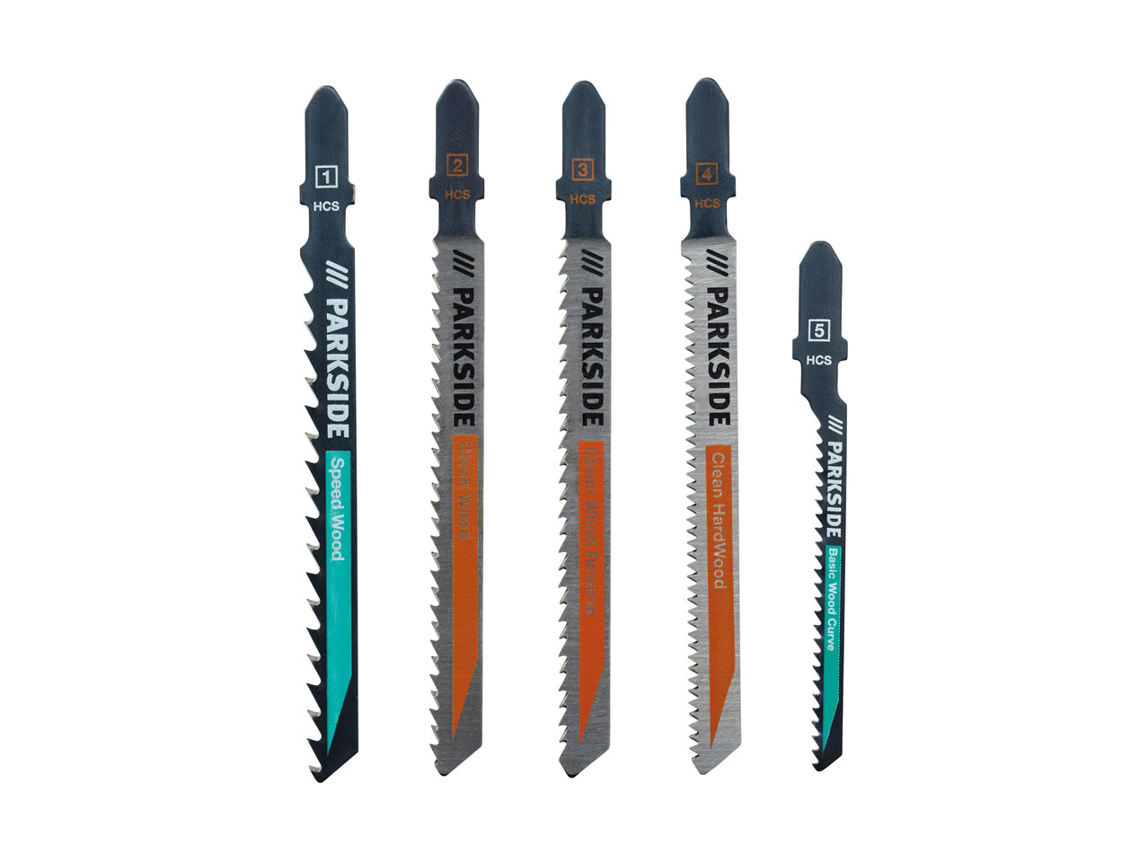 Parkside Jigsaw Blade Set1