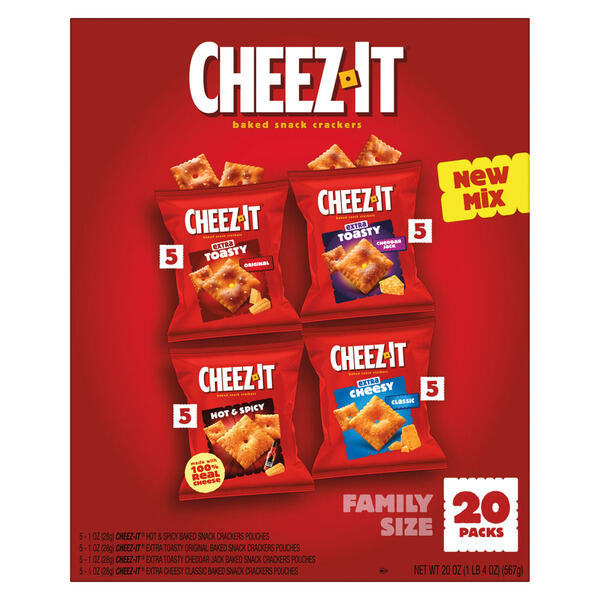 Cheez-It Portion Packs - 20ct