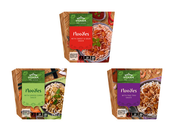 Nouilles thaï avec sauce