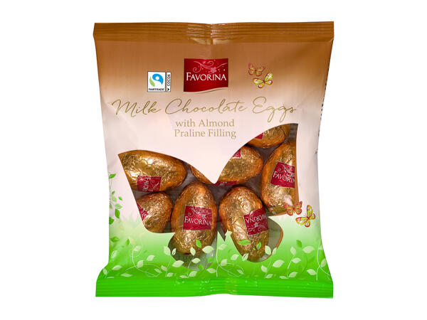 Favorina Praline Filled Mini Eggs assorted