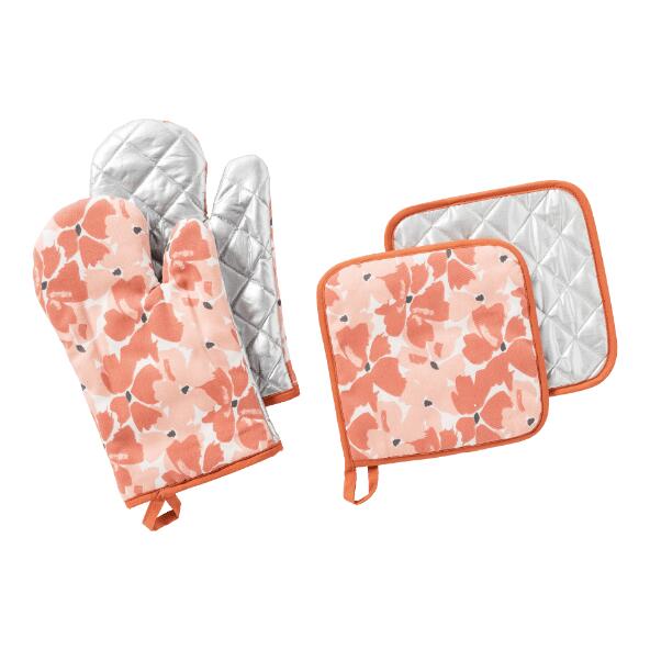 CROFTON(R) Maniques et gants de cuisine, 4 pcs