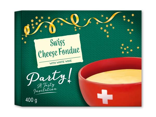 LET'S HAVE A PARTY Ostefondue