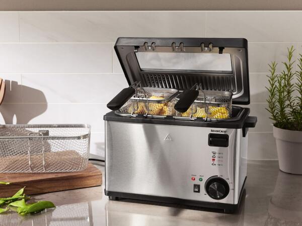 Friteuse en acier inox