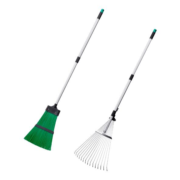 GARDENLINE(R) 				Teleskopbesen oder -harke