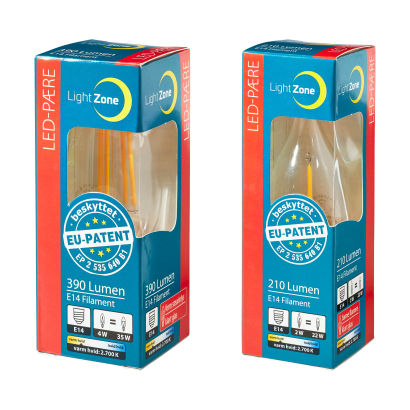 Filament LED pære