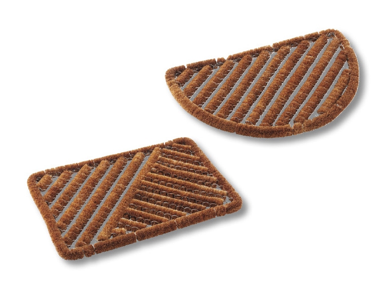 Paillasson grille coco-métal ***Cet article est disponible uniquement en Suisse romande et au Tessin.***