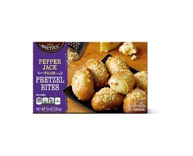 Appetitos Pretzel Filled Bites Pepper Jack or Cheddar