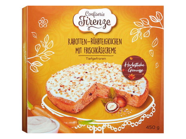 Karotten-Nuss-Rührteigkuchen