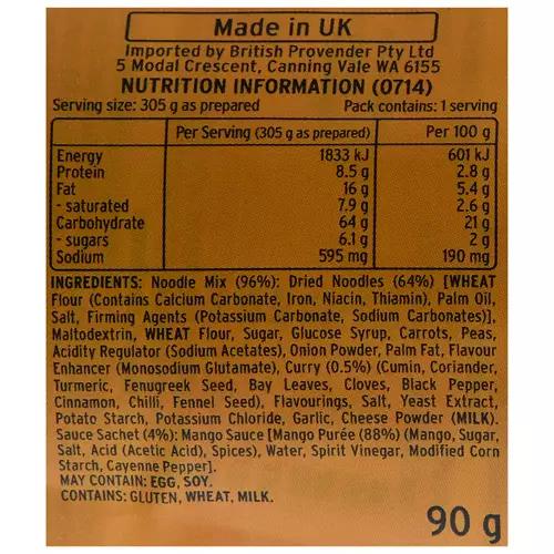 Curry Flavoured Pot Noodle 90g