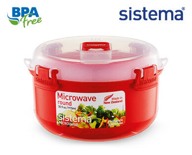 SISTEMA Microwave Containers Round