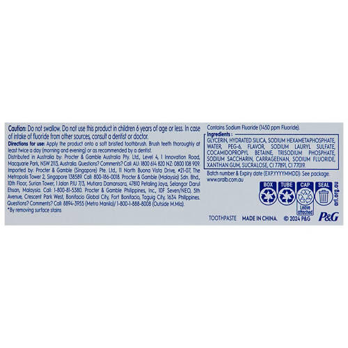 3D White Luxe Toothpaste 95g x 2 Pack