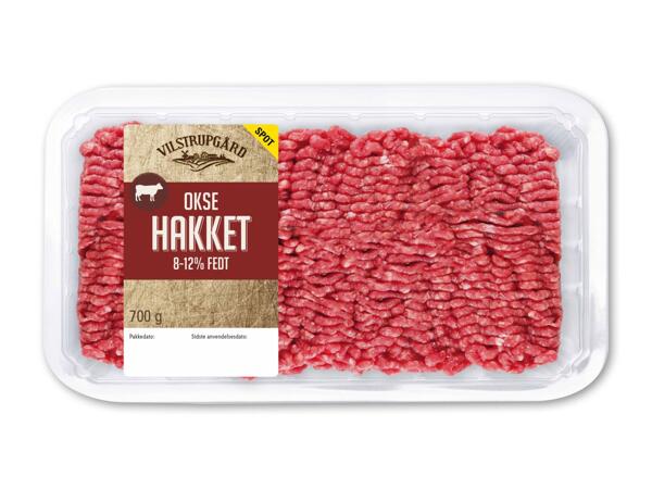 Hakket oksekød