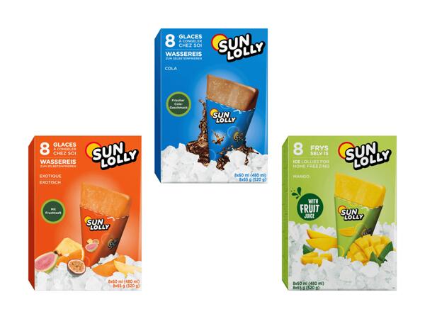 Sucettes glacées