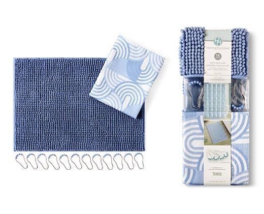 Huntington Home 
 14-Piece Bath Rug and Shower Set