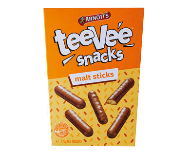 Arnott's TeeVee Malt Sticks 175g