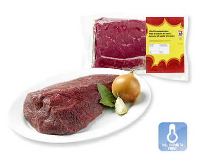 Arrosto di spalla di manzo