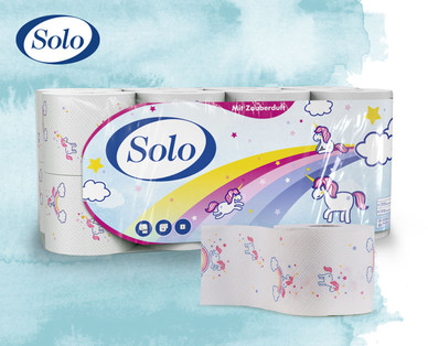 SOLO Toilettenpapier „Einhorn"