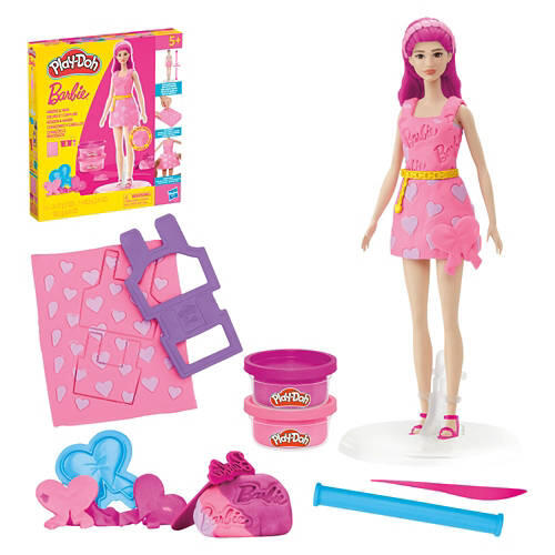 Barbie Play Doh - Hearts & Heir