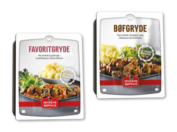 Jensens mørbrad- eller favoritgryde