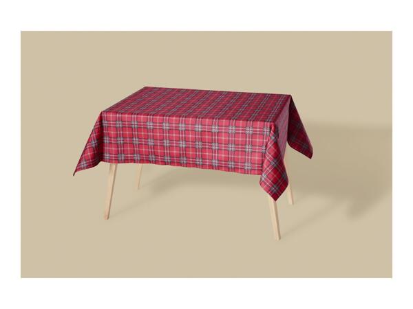 Livarno Home Red Tablecloth