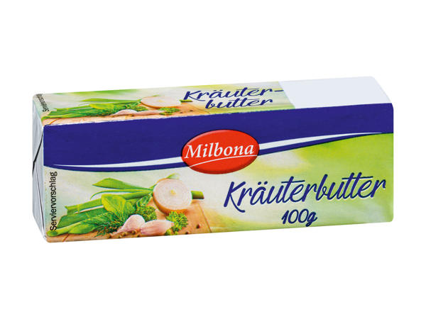 MILBONA Kräuter- oder Knoblauchbutter