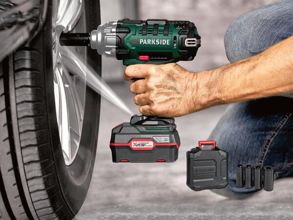 PARKSIDE(R) Batteridreven slagnøgle