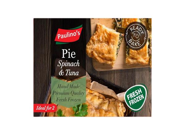 Spinach and Tuna Pie