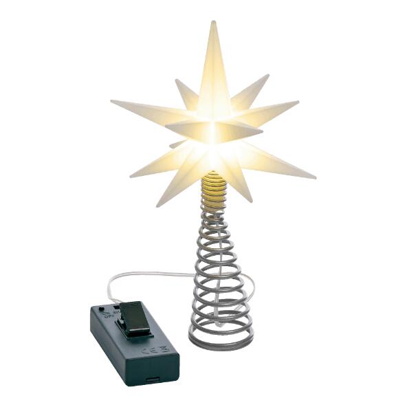 HOME CREATION(R) 				LED-Weihnachtsbaumspitze