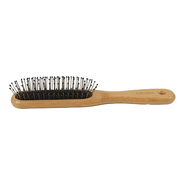 LACURA(R) 				Brosse à cheveux en bambou