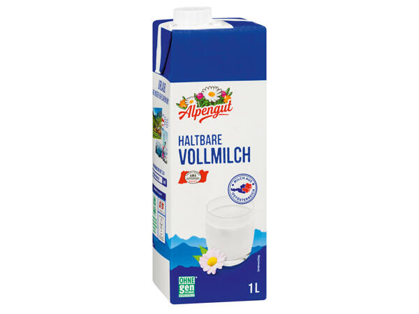 Haltbare Vollmilch