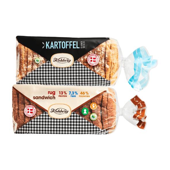 Kartoffel- eller rugsandwich
