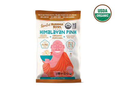 LesserEvil Himalayan Pink Organic Popcorn