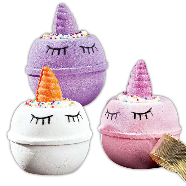 Badebombe Einhorn
