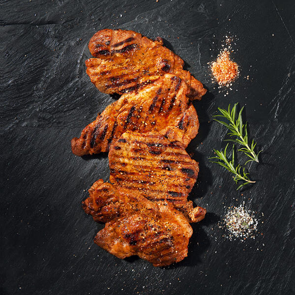 Schweine-Nackensteaks