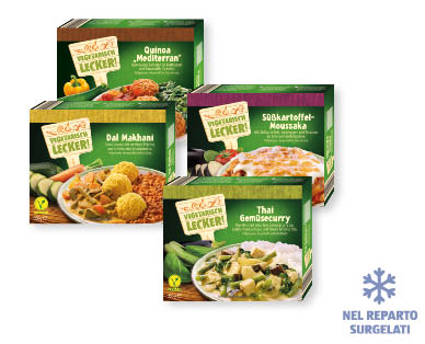 Menù vegetariani VEGETARISCH LECKER!