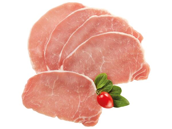 Thin Pork Loin Slices