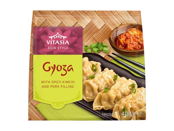 Gyoza With Kimchi And Pork