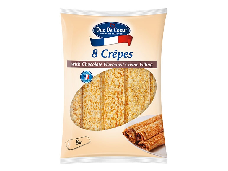 Pannenkoeken met chocolade