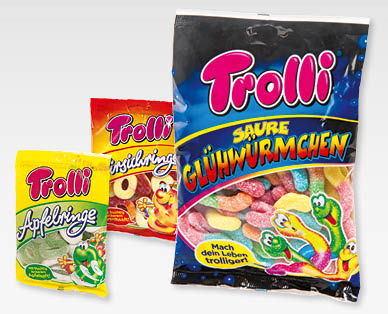 Mélange de gommes aux fruits TROLLI(R)