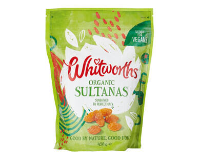 Natural Apricots 250g or Organic Sultanas 450g