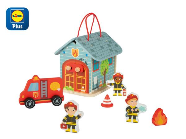 Playtive Portable Doll's House - 7 piece set