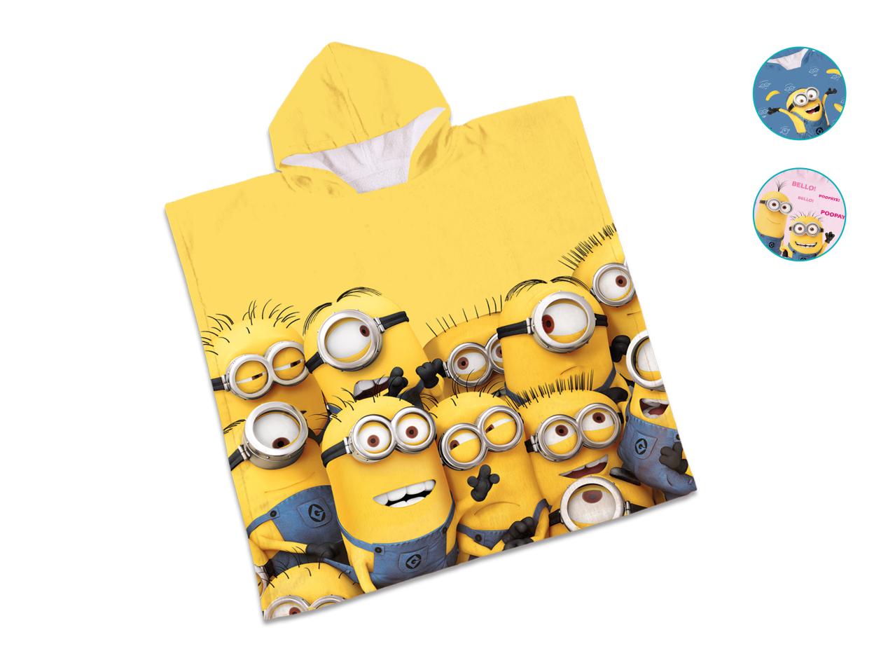 Minions Towel Poncho1